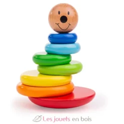 Empilable vacillant et magnétique en bois - Bigjigs Toys
