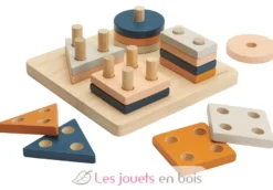 Empilages géométriques Tendresse - Plan Toys