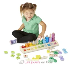 Empileur de formes et de comptage - Melissa & Doug