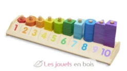 Empileur de formes et de comptage - Melissa & Doug