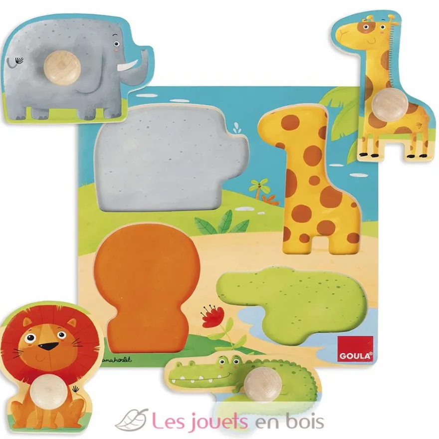 Encastrement Animaux Sauvages - Goula