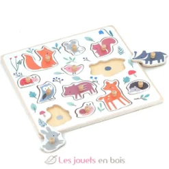 Encastrement en bois Animaux de la forêt - Vilac