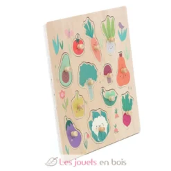 Encastrement en bois Légumes du jardin - Vilac