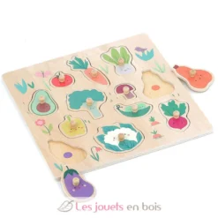 Encastrement en bois Légumes du jardin - Vilac