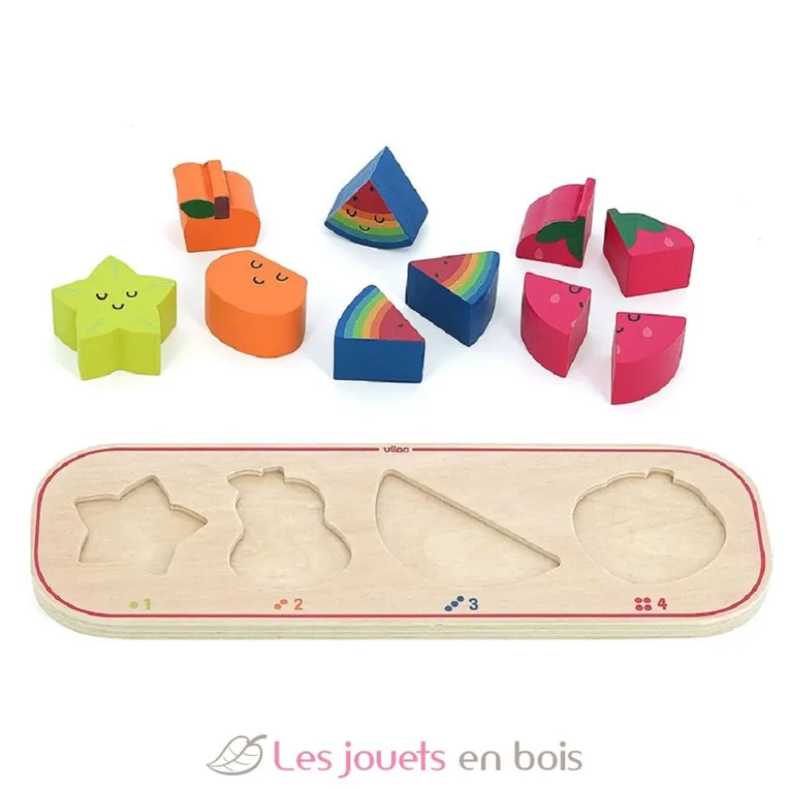 Encastrement 1, 2, 3 et 4 fruits - Vilac