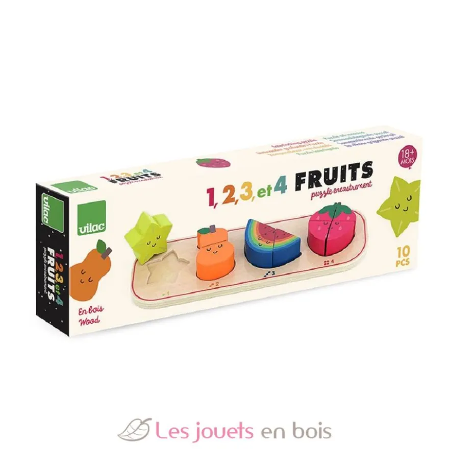 Encastrement 1, 2, 3 et 4 fruits - Vilac