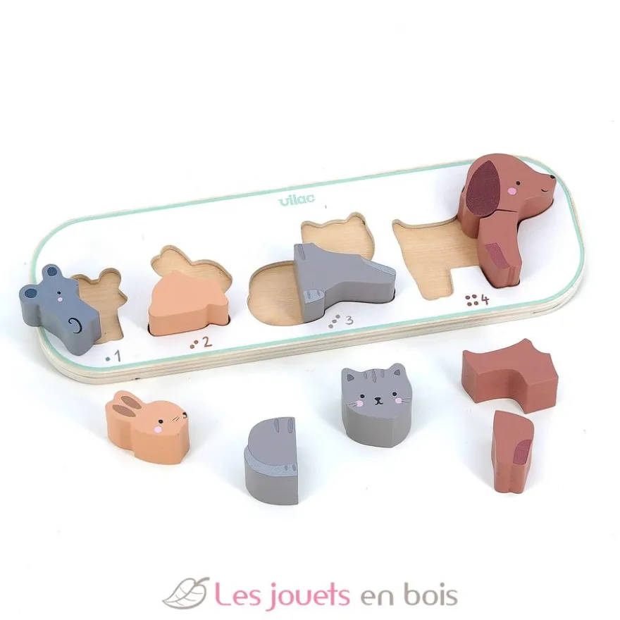 Encastrement J’apprends à compter les animaux - Vilac