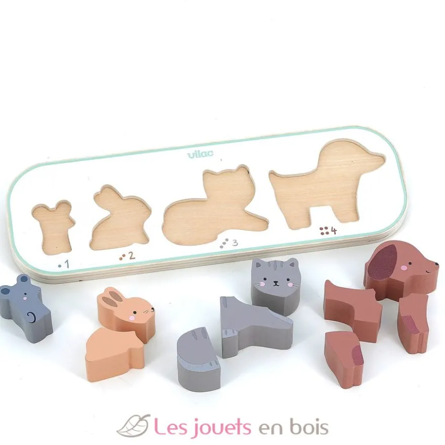 Encastrement J’apprends à compter les animaux - Vilac