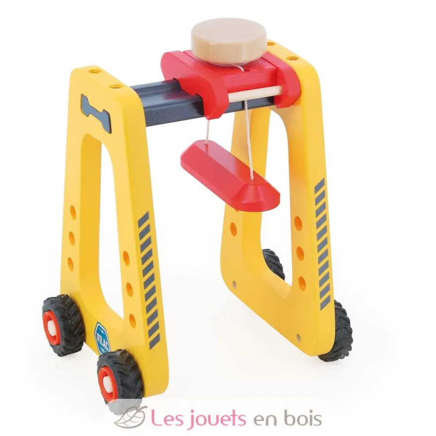 Enjambeur de docker et semi remorque en bois - Vilac