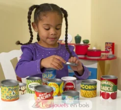 Ensemble d'aliments en conserve US - Melissa & Doug