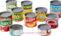 Ensemble d'aliments en conserve US - Melissa & Doug