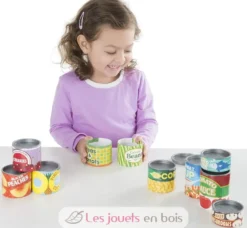 Ensemble d'aliments en conserve US - Melissa & Doug