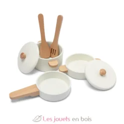 Ensemble de casseroles en bois - New Classic Toys