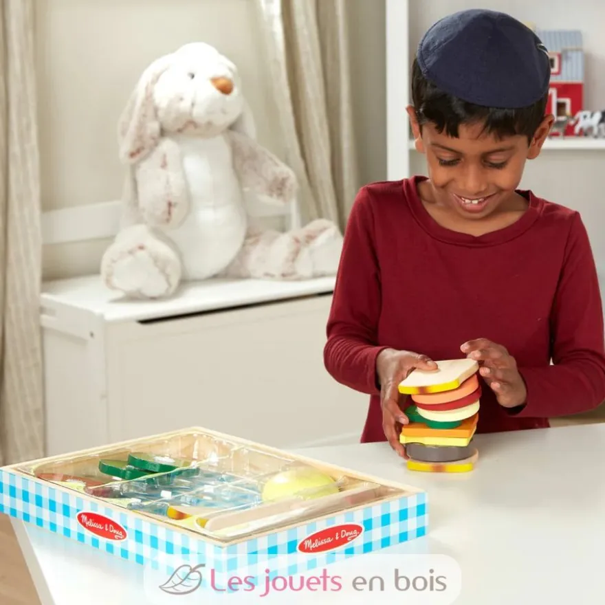 Ensemble de préparation de sandwichs - Melissa & Doug