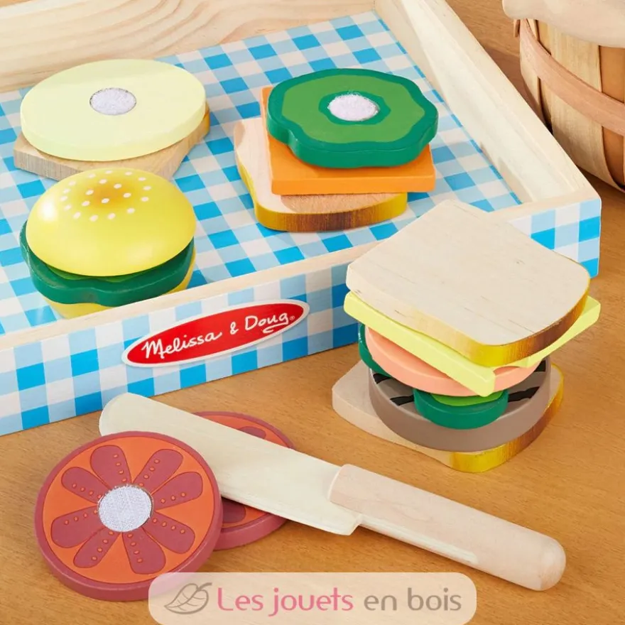 Ensemble de préparation de sandwichs - Melissa & Doug