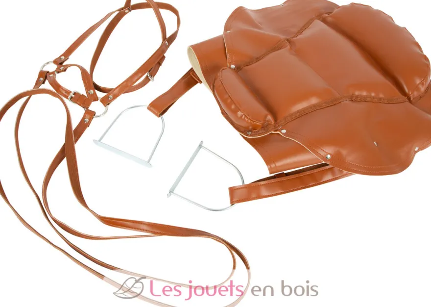 Ensemble selle et bride pour cheval de bois - Small Foot Compagny