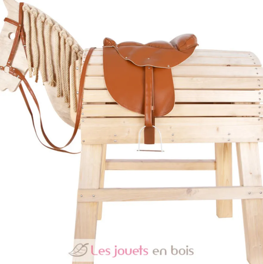 Ensemble selle et bride pour cheval de bois - Small Foot Compagny