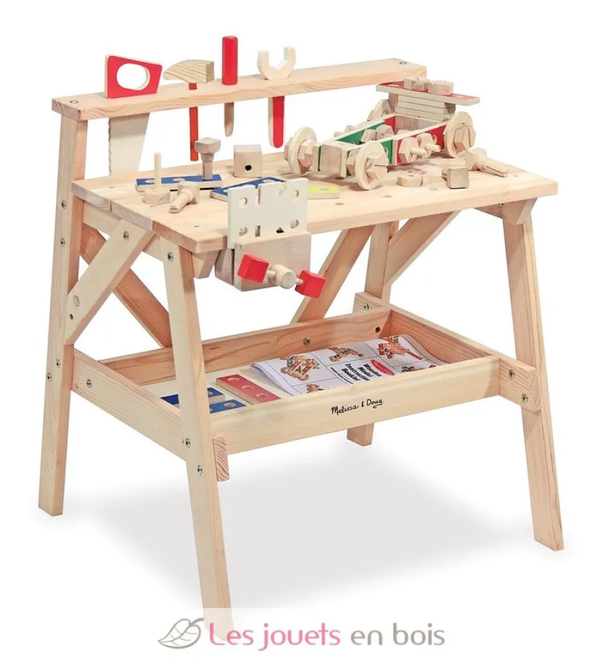 Etabli de projets en bois - Melissa & Doug