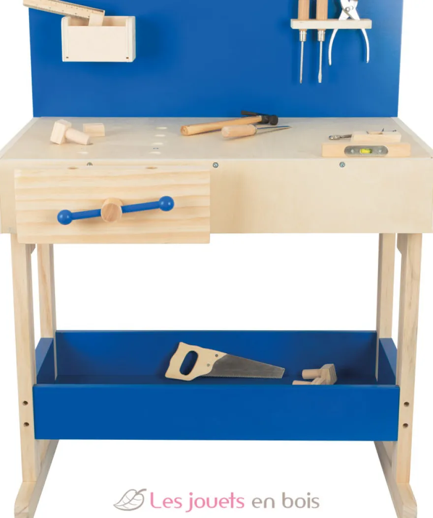 Etabli et outils pour enfants bleu - Small foot