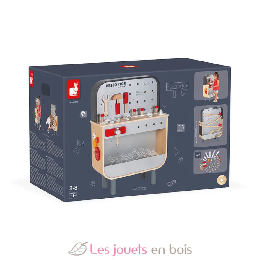 Etabli Reverso Brico'Kids - Janod
