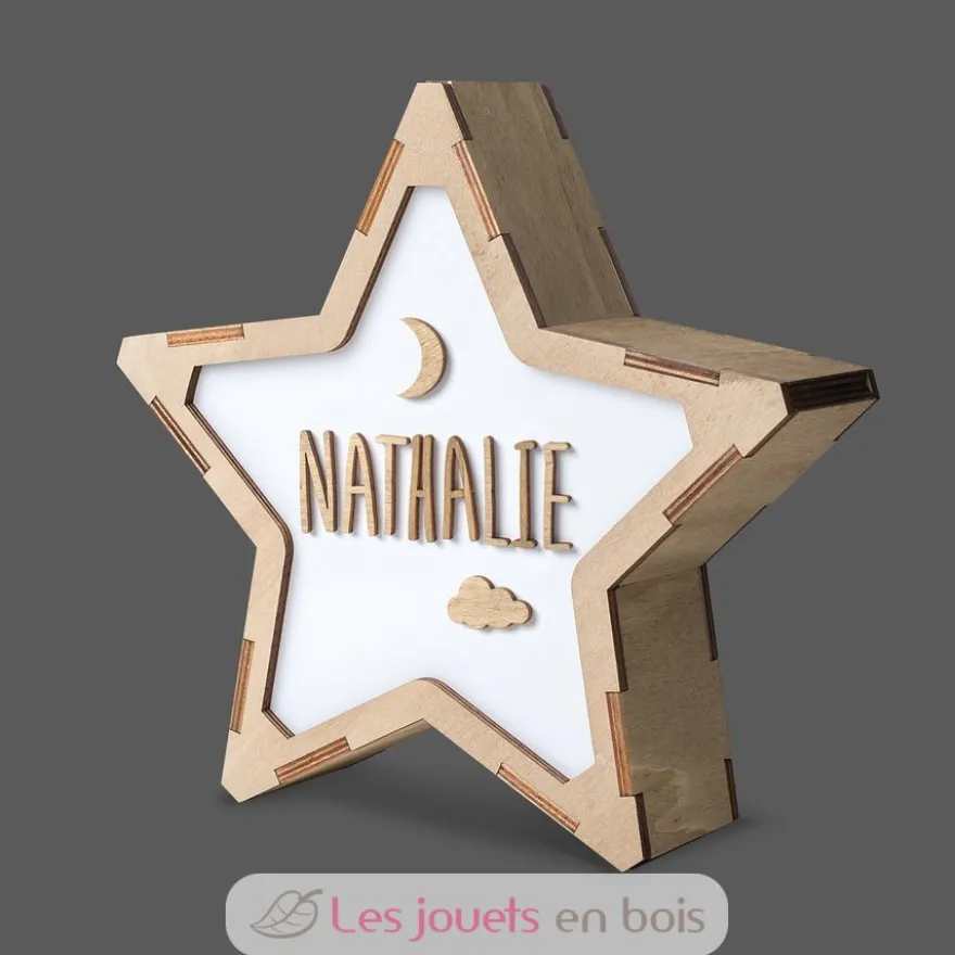 Etoile lumineuse à personnaliser - Vintiun