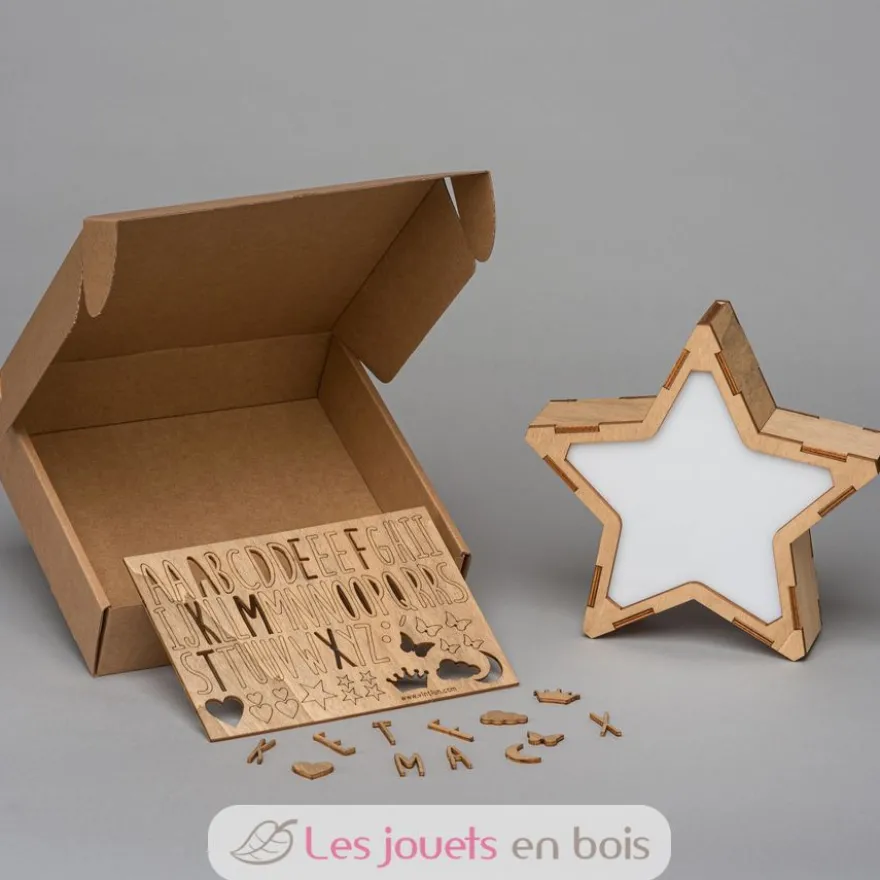 Etoile lumineuse à personnaliser - Vintiun