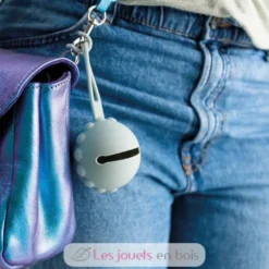 Etui à sucette en silicone sable - Nattou