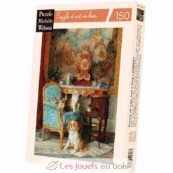 Famille de chats et chien de Lambert - Puzzle Michèle Wilson
