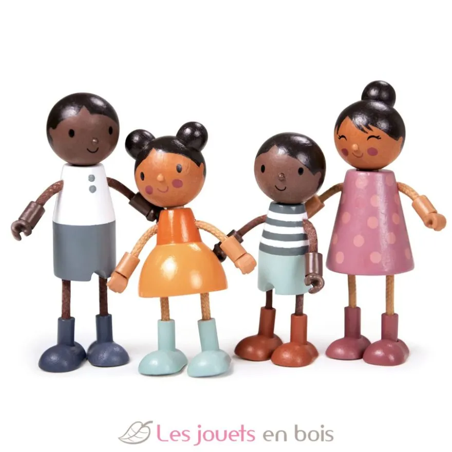 Famille de poupées en bois - Tender Leaf Toys