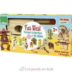 Farwest, jeu de pistolet à élastiques - Vilac