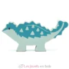 Figurine Ankylosaure en bois - Tender Leaf Toys