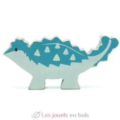Figurine Ankylosaure en bois - Tender Leaf Toys