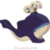 Figurine Baleine bleue - jet d'eau - Holztiger
