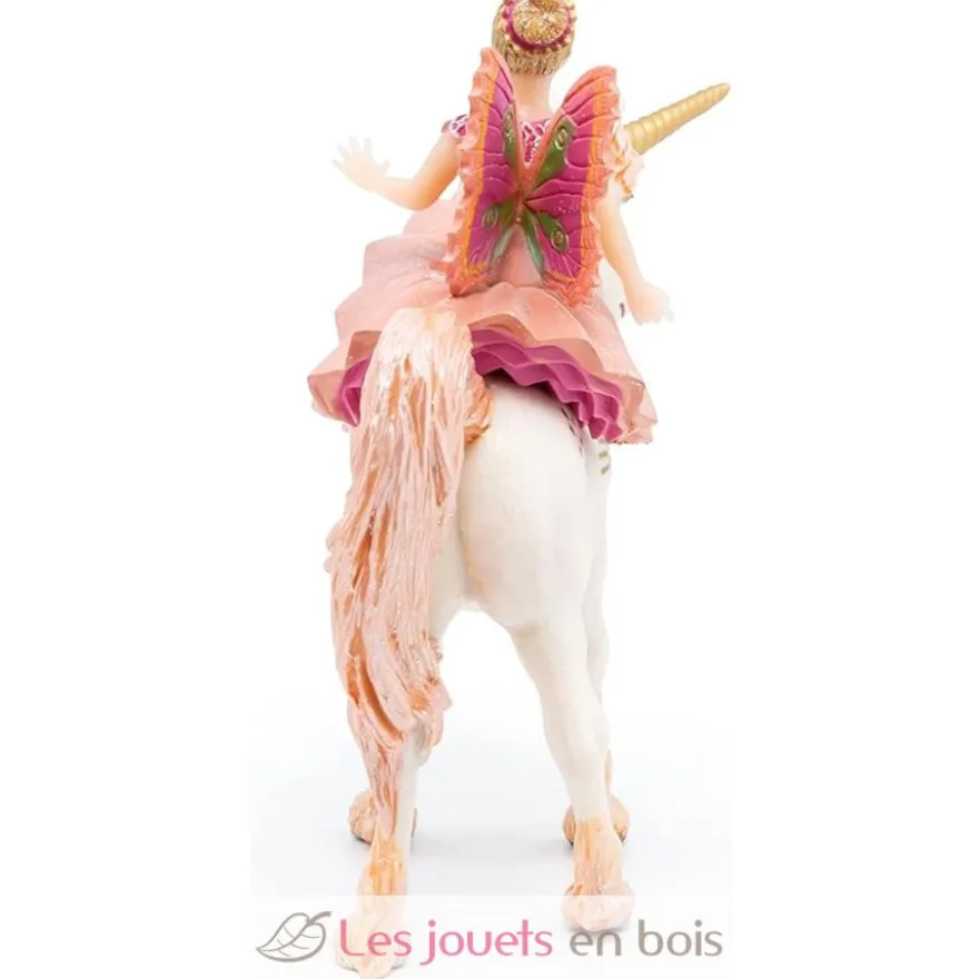 Figurine Ballerine sur sa licorne rose - Papo