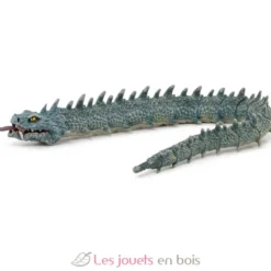 Figurine Basilic serpent maléfique légendaire bleu- Papo