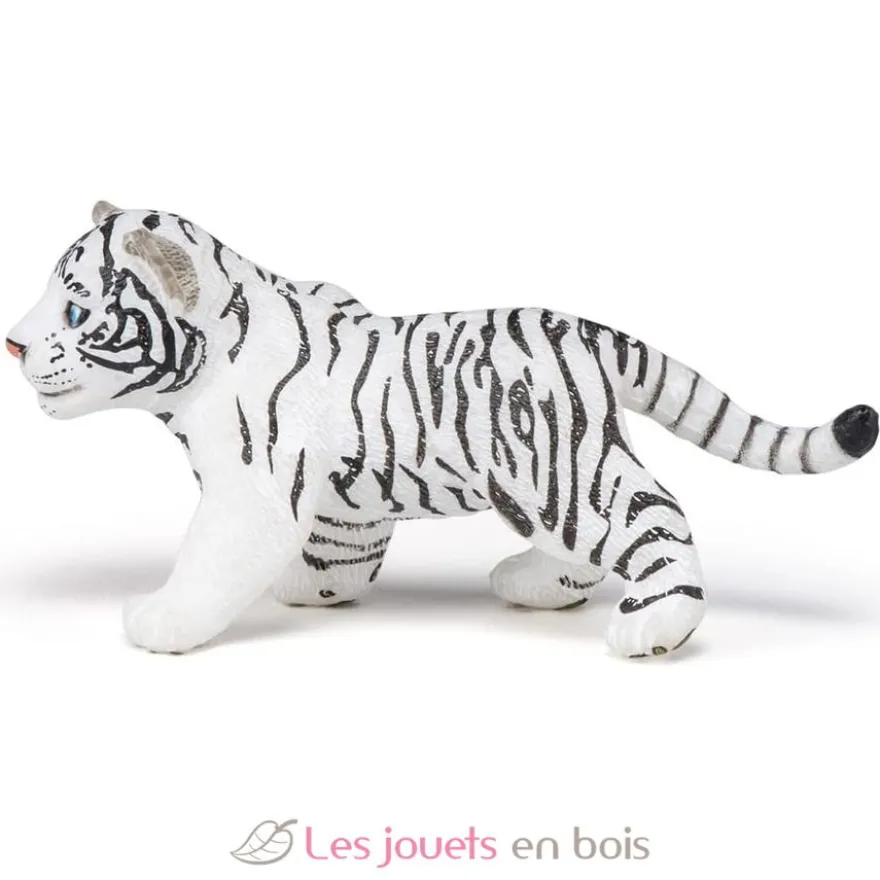 Figurine Bébé tigre blanc - Papo