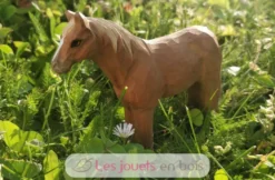 Figurine canard colvert en bois marron - Wudimals