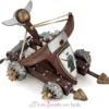 Figurine Catapulte lance flèches marron - Papo