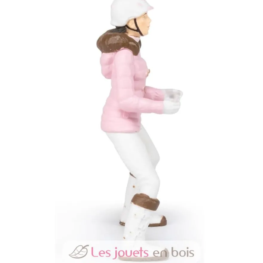 Figurine Cavalière Fashion hiver - Papo