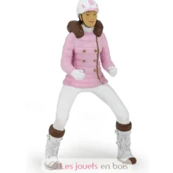 Figurine Cavalière Fashion hiver - Papo