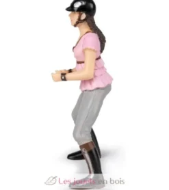 Figurine Cavalière Fashion rose - Papo