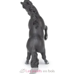 Figurine Cheval cabré noir - Papo
