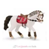 Figurine Cheval du cavalier fashion blanc - Papo