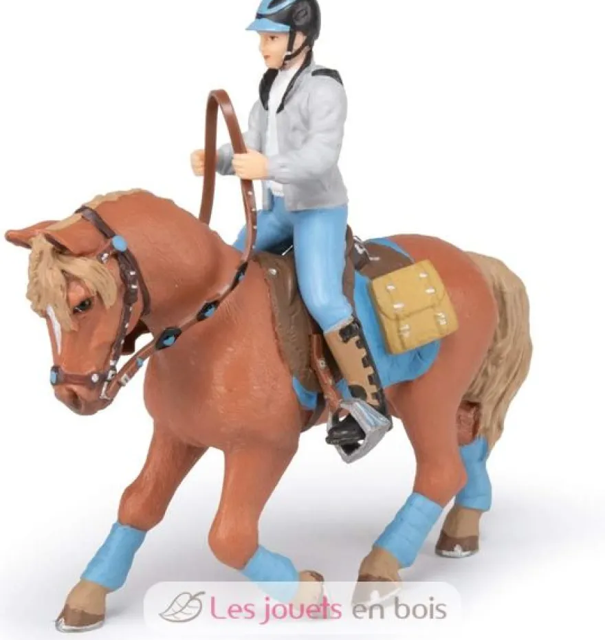 Figurine Cheval du jeune cavalier - Papo