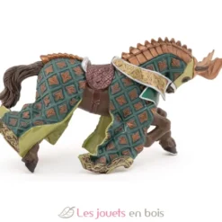 Figurine Cheval du maître des armes cimier dragon - Papo