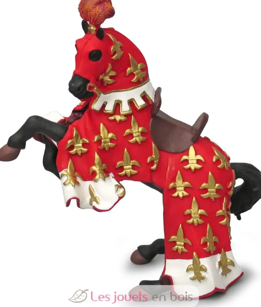 Figurine Cheval du Prince Philippe rouge - Papo
