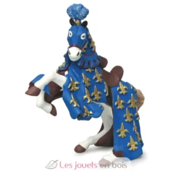 Figurine Cheval du Prince Philippe bleu - Papo