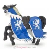 Figurine Cheval du roi au dragon bleu - Papo