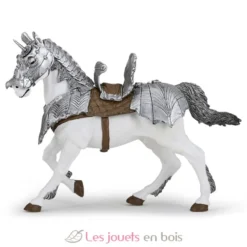 Figurine Cheval en armure - Papo