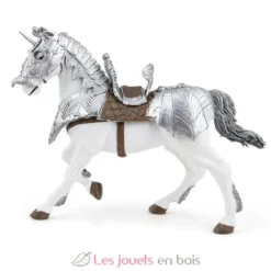 Figurine Cheval en armure - Papo